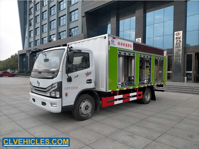 Mobile RO Filter Pure Drinking Water Filtration Purification Truck